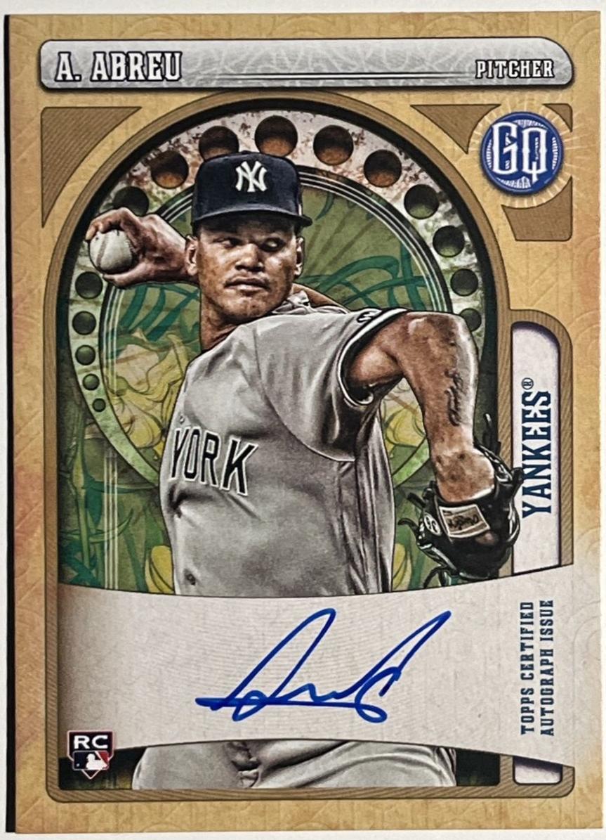 Albert Abreu #GQA-AAB Baseball Cards 2021 Topps Gypsy Queen Autographs