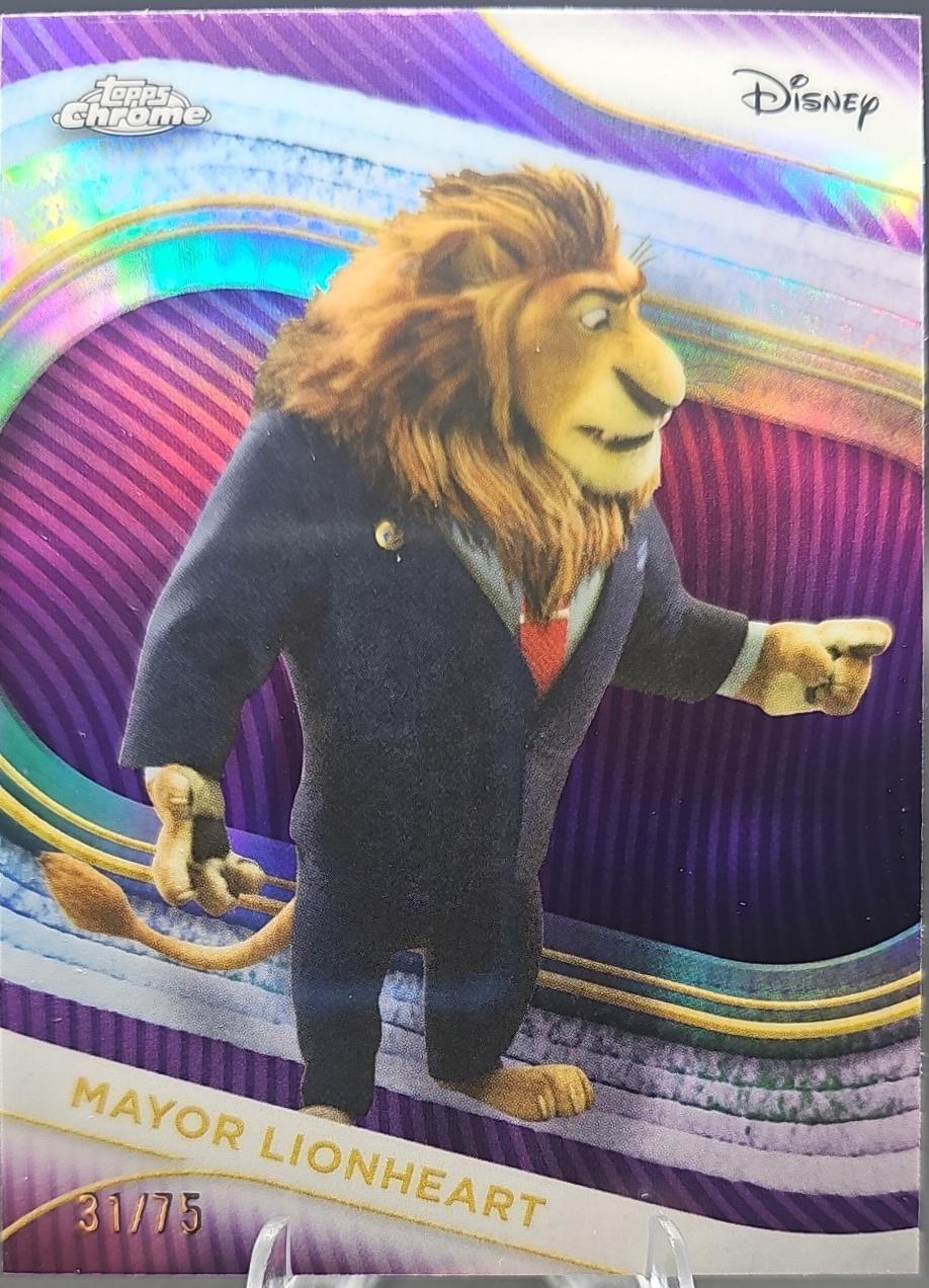 Mayor Lionheart [Purple Refractor] #170