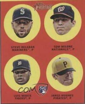 Jared Hughes, Luis Marte, Steve Delabar, Tom Milone #299