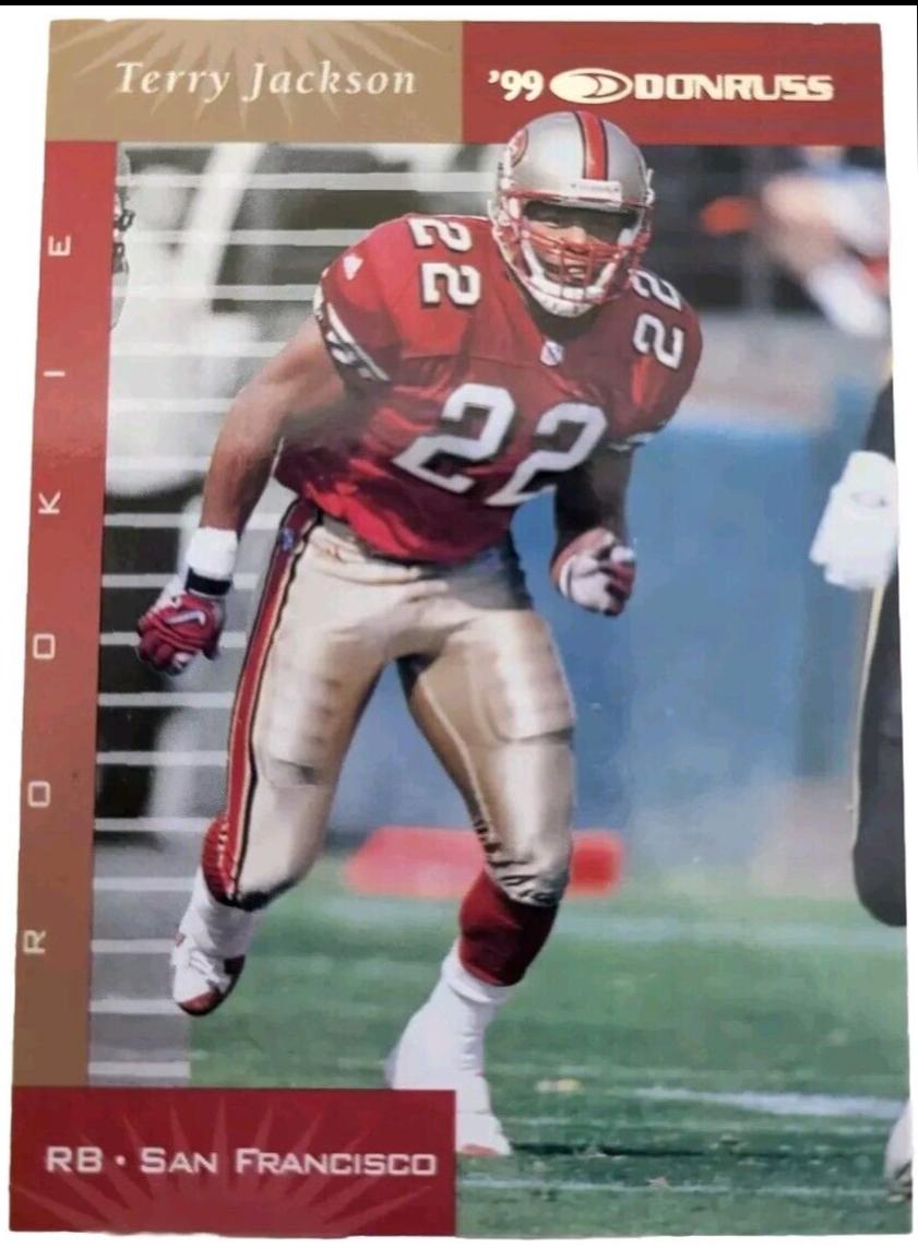 Terry Jackson #184 Football Cards 1999 Panini Donruss