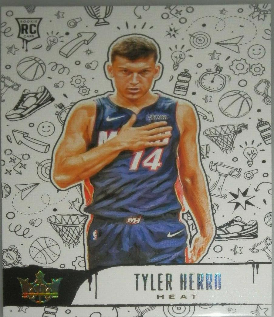 Tyler Herro #164 Basketball Cards 2019 Panini Court Kings