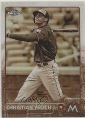 Christian Yelich [Sepia Refractor] #48