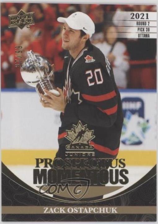 Zack Ostapchuk [Gold] #PM-35