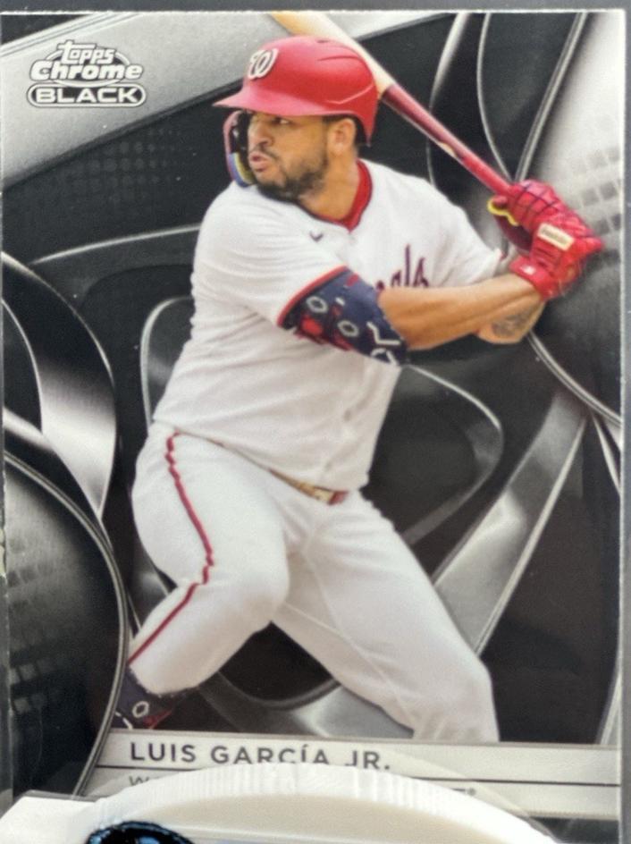 Luis Garcia Jr. #140 Prices | 2025 Topps Chrome Black | Baseball Cards