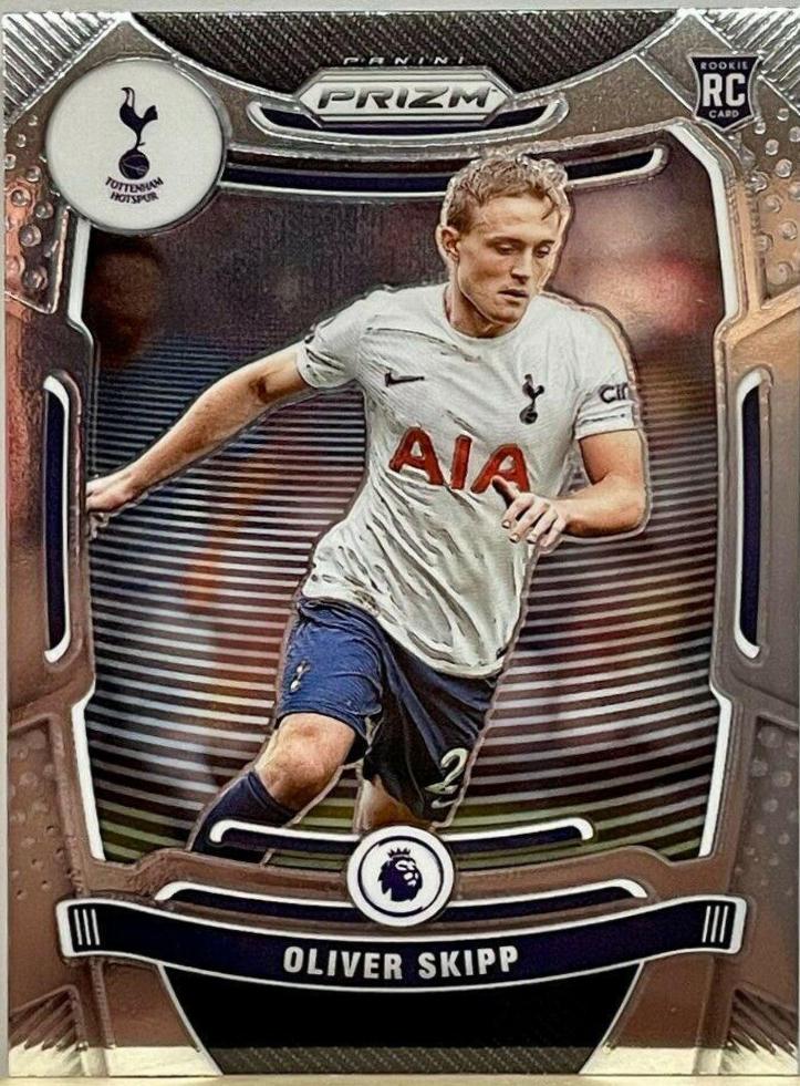 Oliver Skipp #153 Soccer Cards 2021 Panini Prizm Premier League