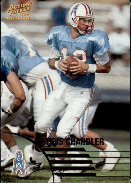 Chris Chandler #43 1995 Action Packed Rookie & Stars Football