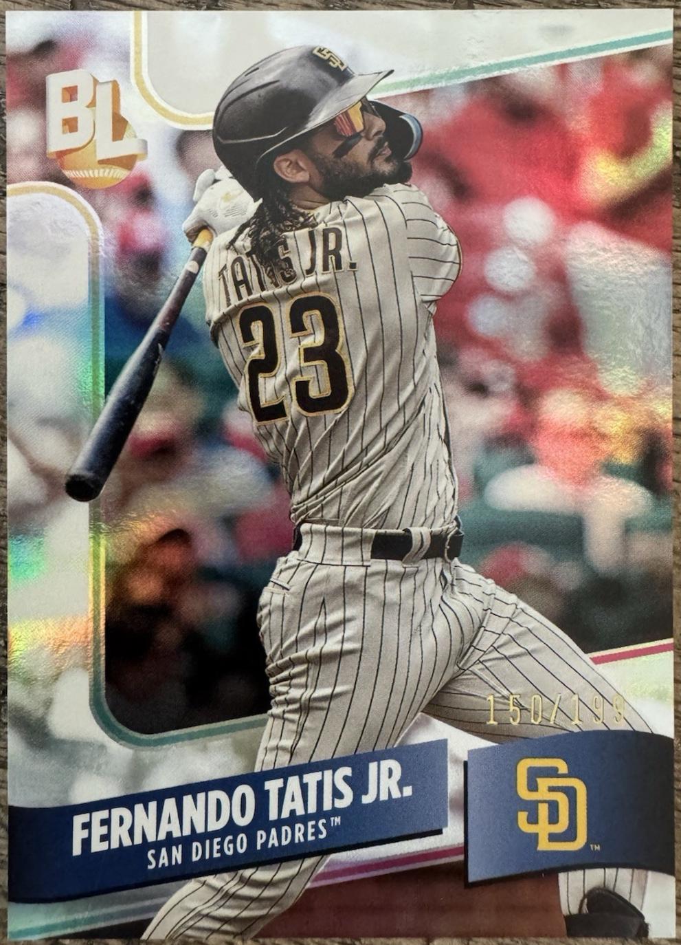 Fernando Tatis Jr. #WR-73 2024 Topps Big League Wrapper Redemption Baseball