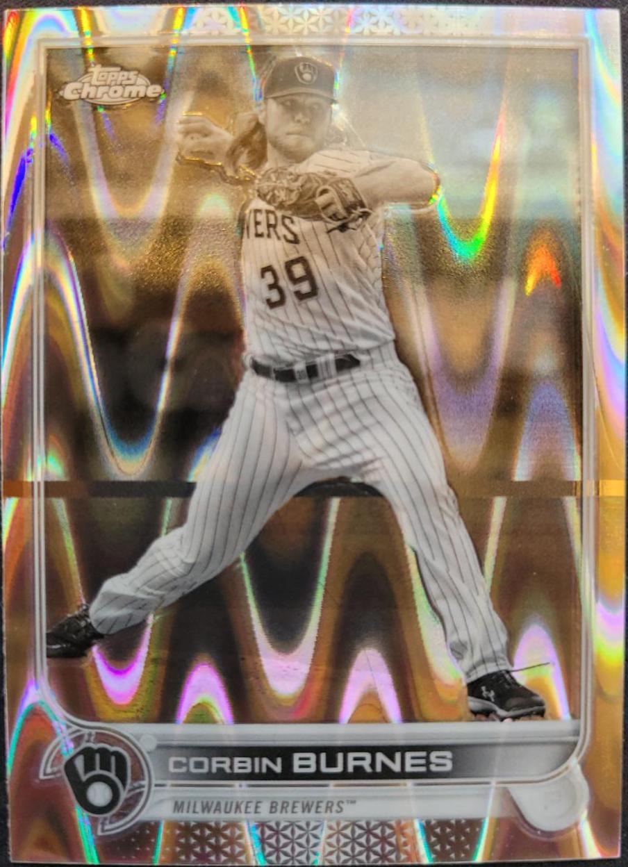 Corbin Burnes #167 2022 Topps Chrome Sonic Baseball