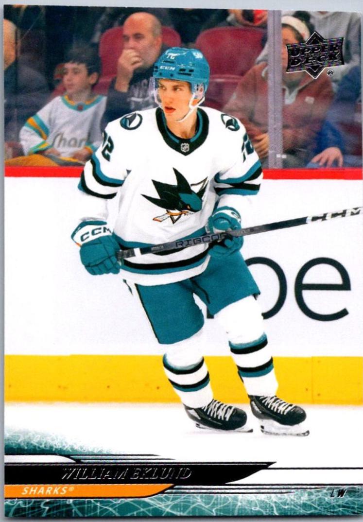 William Eklund #386 Hockey Cards 2024 Upper Deck