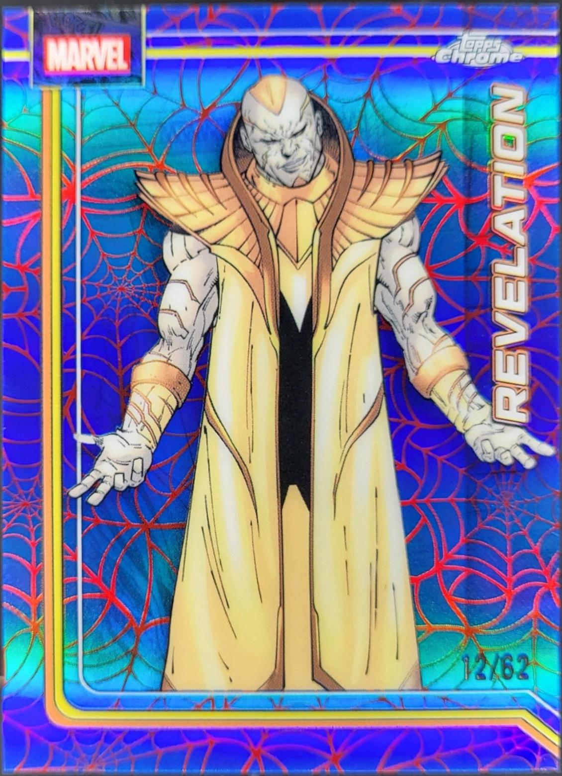 Revelation Spider-Web Red/Blue Refractor