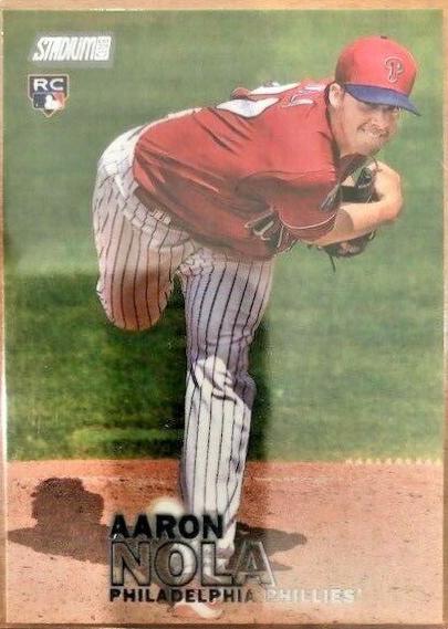 Aaron Nola #295 2016 Stadium Club Baseball