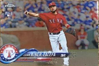 Isiah Kiner Falefa #HMT12 Baseball Cards 2018 Topps Chrome Update