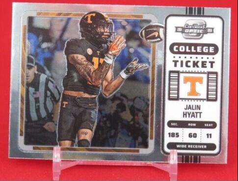 Jalin Hyatt #11 2023 Panini Chronicles Draft Picks Contenders Optic Football