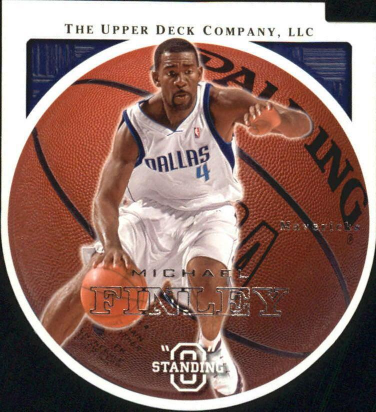Michael Finley #14 Basketball Cards 2003 Upper Deck Standing O
