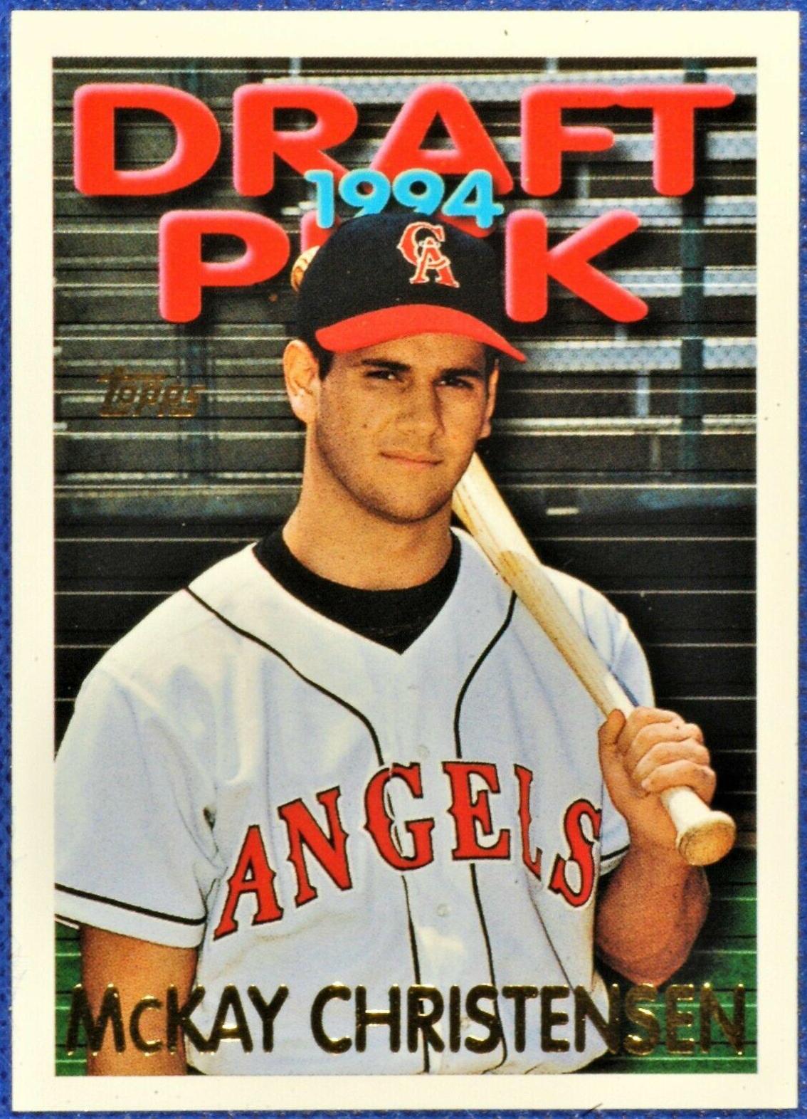 McKay Christensen #473 Baseball Cards 1995 Topps