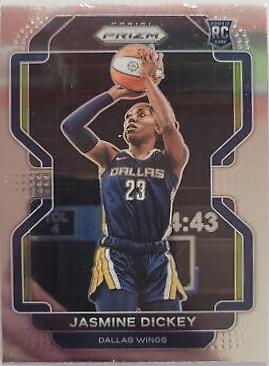 Jasmine Dickey #41 Basketball Cards 2022 Panini Prizm WNBA