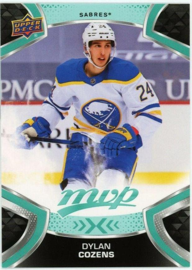 Dylan Cozens #24 Hockey Cards 2021 Upper Deck MVP