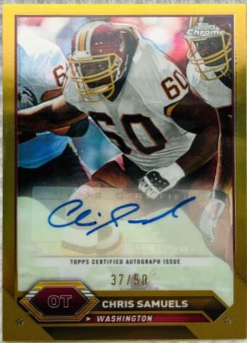 Chris Samuels [Geometric Gold] #TCA-CSA