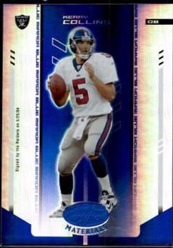 Kerry Collins [Mirror Blue] #79