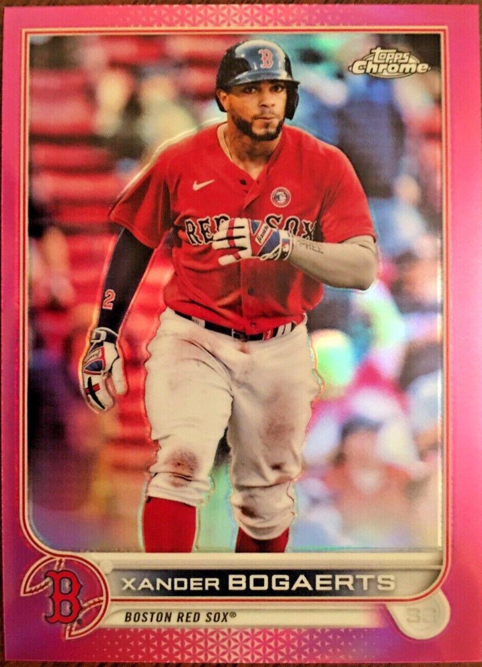 Xander Bogaerts [Pink Refractor] #55