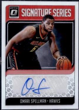 Omari Spellman #OSM 2018 Panini Donruss Optic Signature Series Basketball