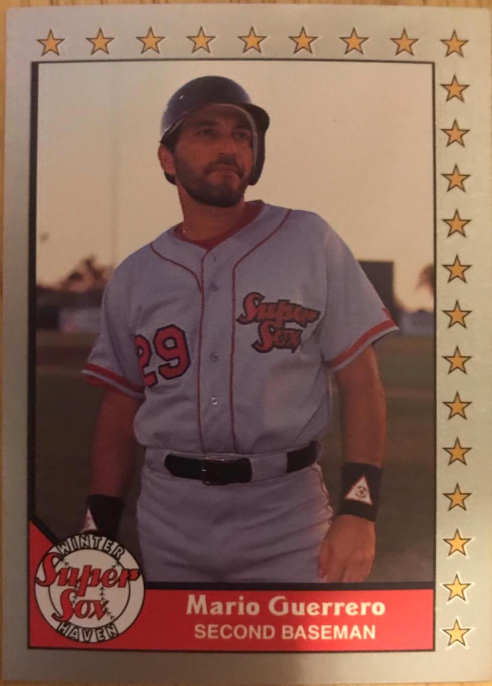 Mario Guerrero #36 Baseball Cards 1990 Pacific Senior League