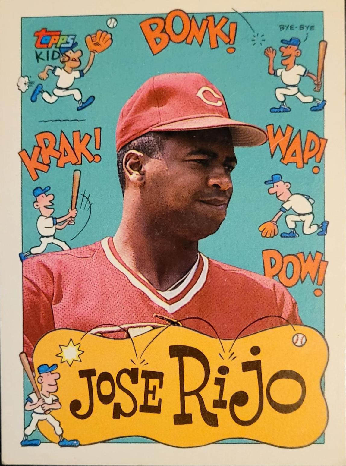 Jose Rijo #42 Baseball Cards 1992 Topps Kids
