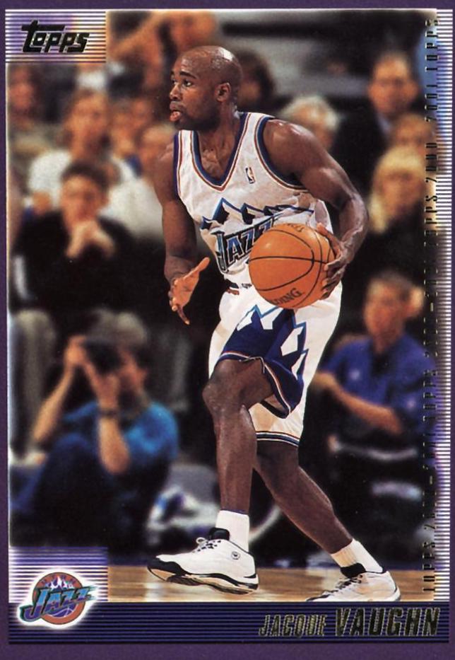 Jacque Vaughn #38 Basketball Cards 2000 Topps