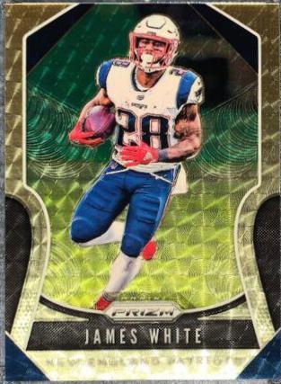 James White [Gold Vinyl Prizm] #21