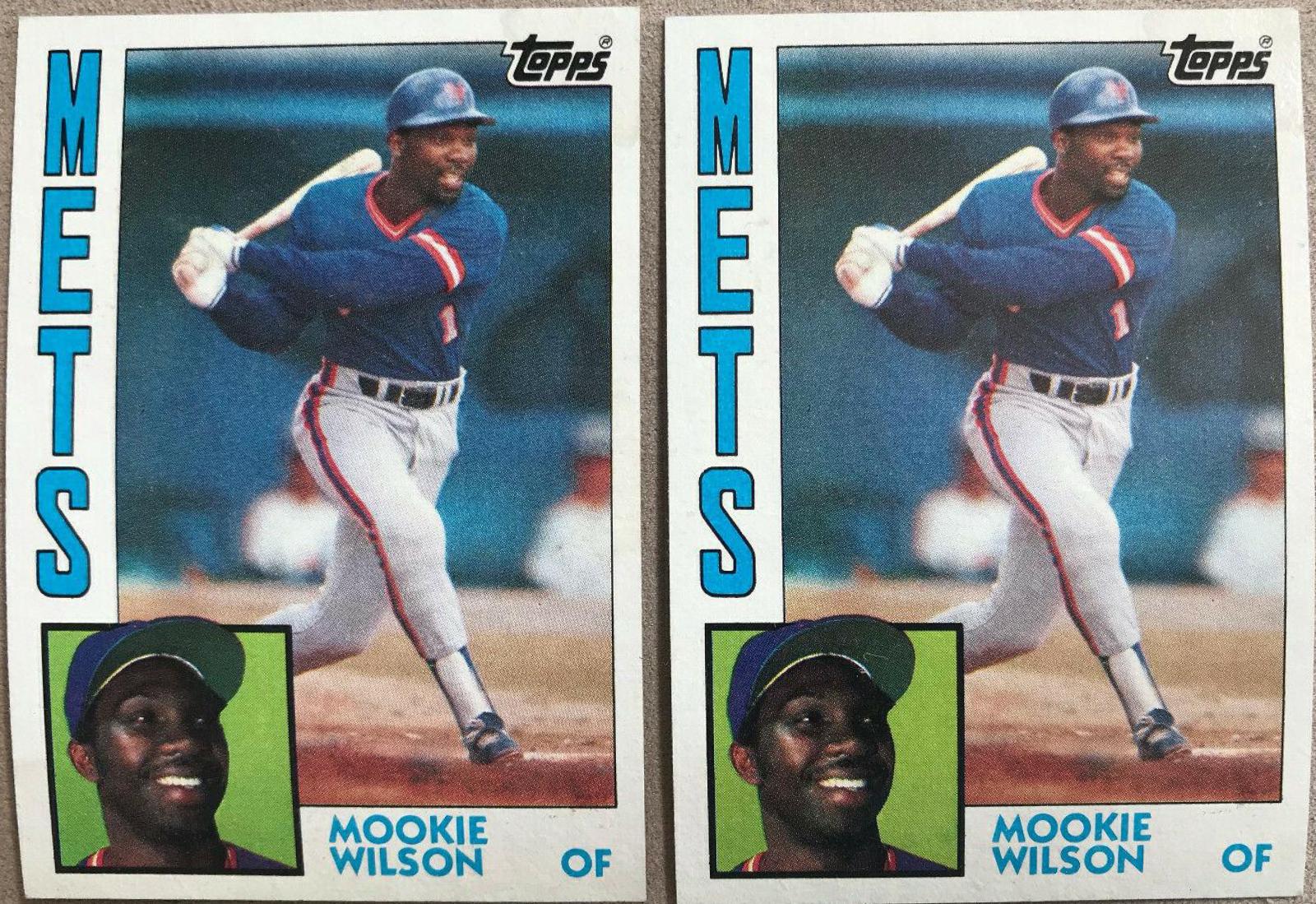 Mookie Wilson (1984 Topps)