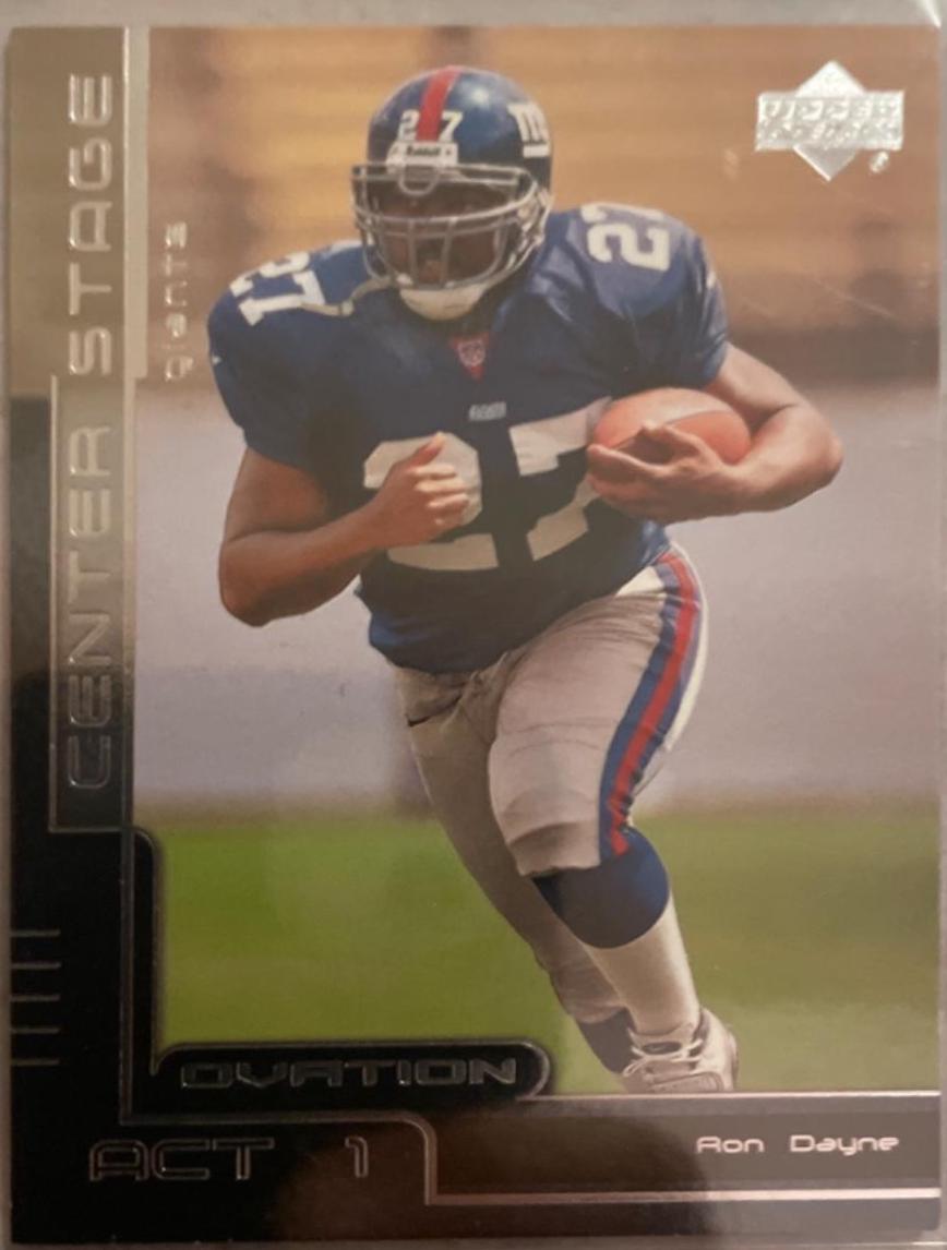 Ron Dayne #CS5 Football Cards 2000 Upper Deck Ovation Center Stage