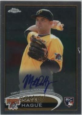 Matt Hague #190 2012 Topps Chrome Baseball