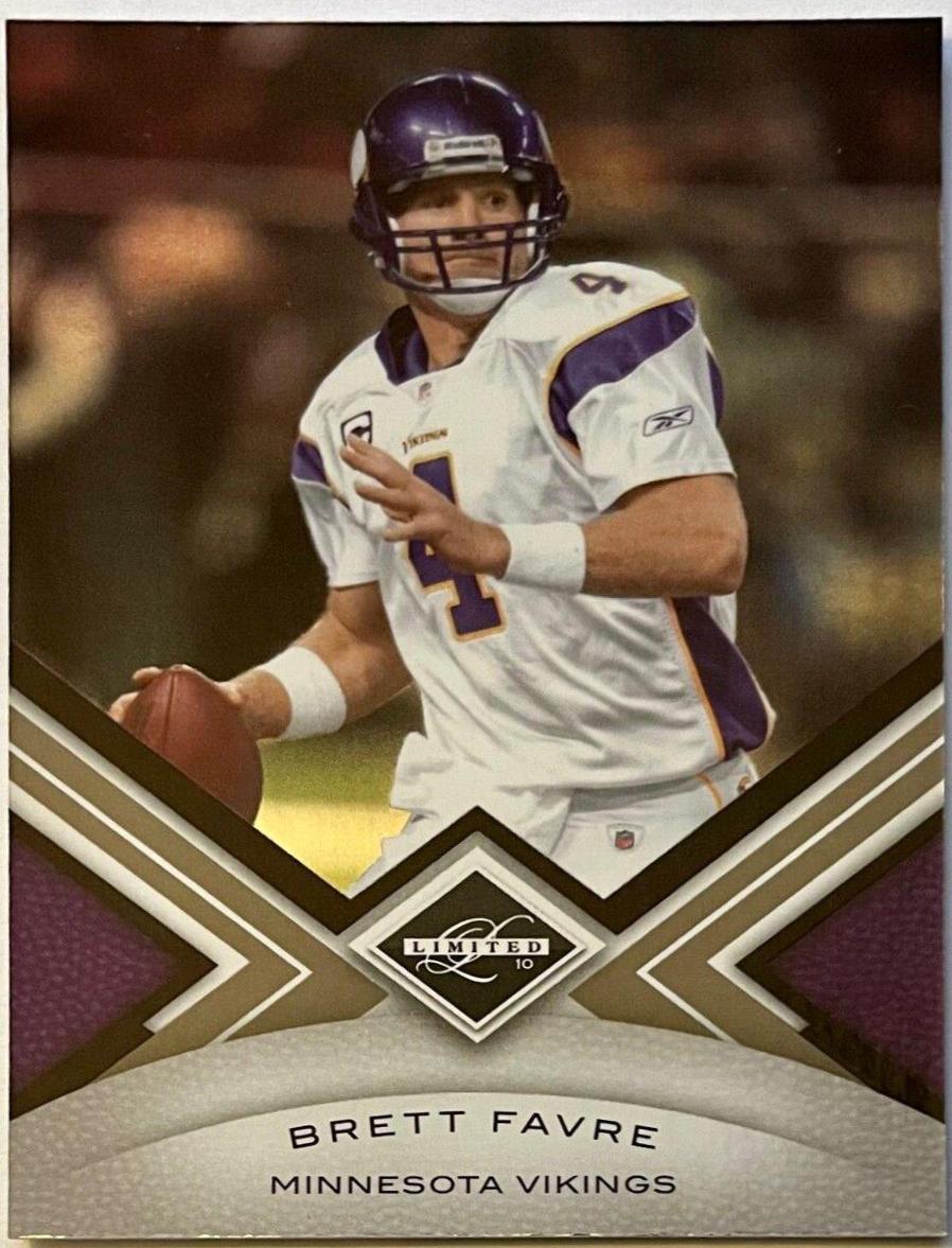 Brett Favre #55 Football Cards 2010 Panini Limited