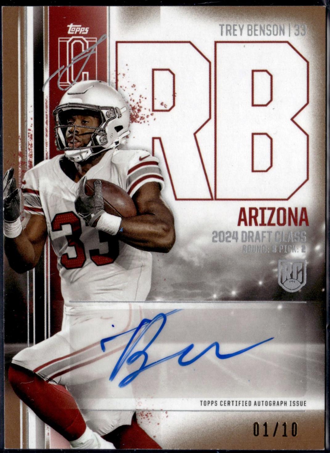 Trey Benson [Gold] #RCA-TB