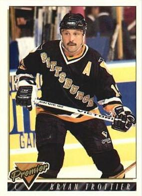 Bryan Trottier #296 Hockey Cards 1993 Topps Premier