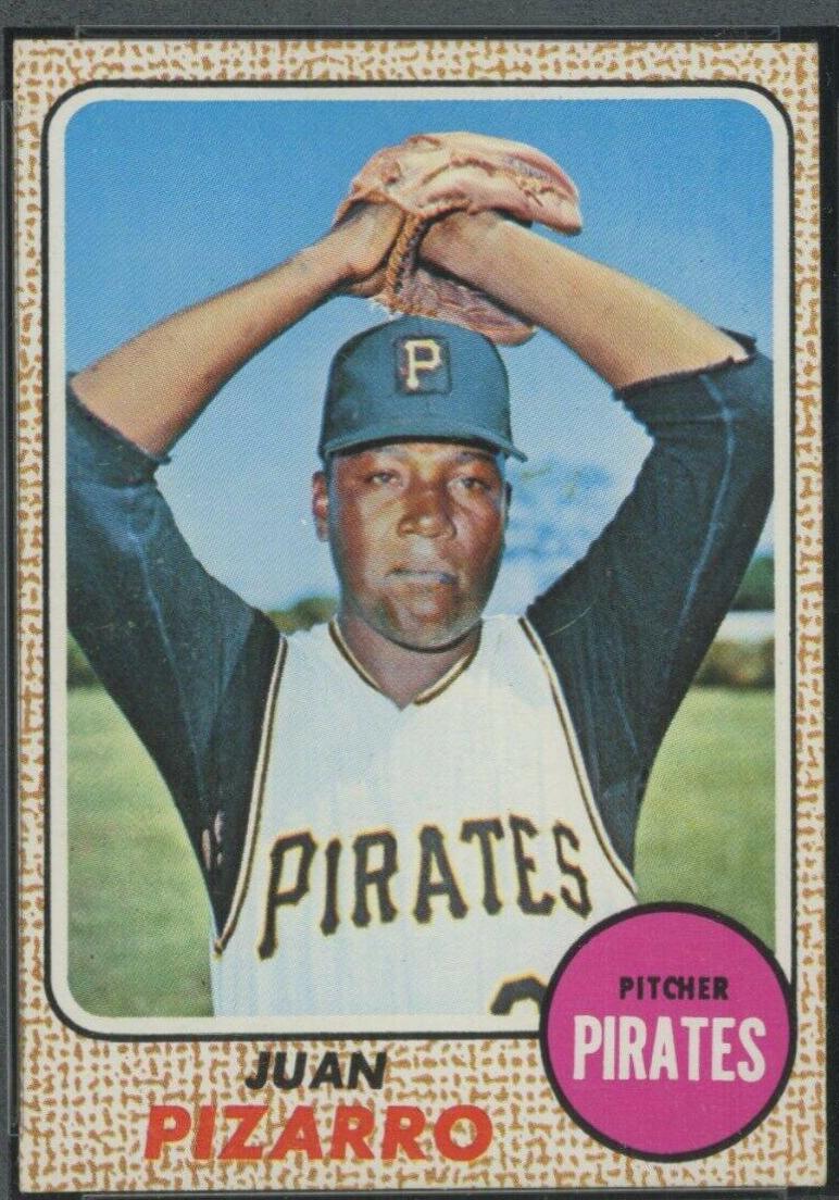 1968 Topps Juan Pizzaro #19 card