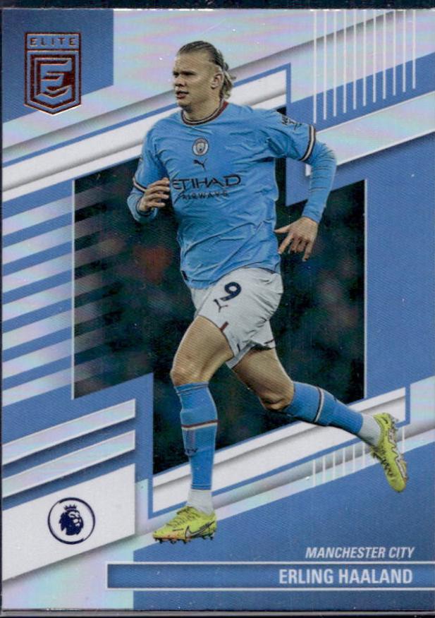 Erling Haaland #123 2022 Panini Donruss Elite Premier League