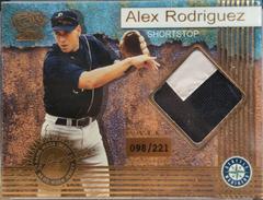 Alex Rodriguez [Patch] #8 Baseball Cards 2001 Pacific Game Jersey Prices