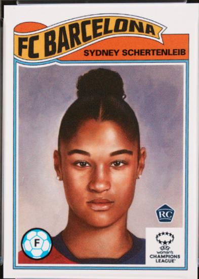 Sydney Schertenleib #800 2025 Topps Living UEFA