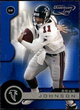 Doug Johnson #8 Football Cards 2001 Quantum Leaf