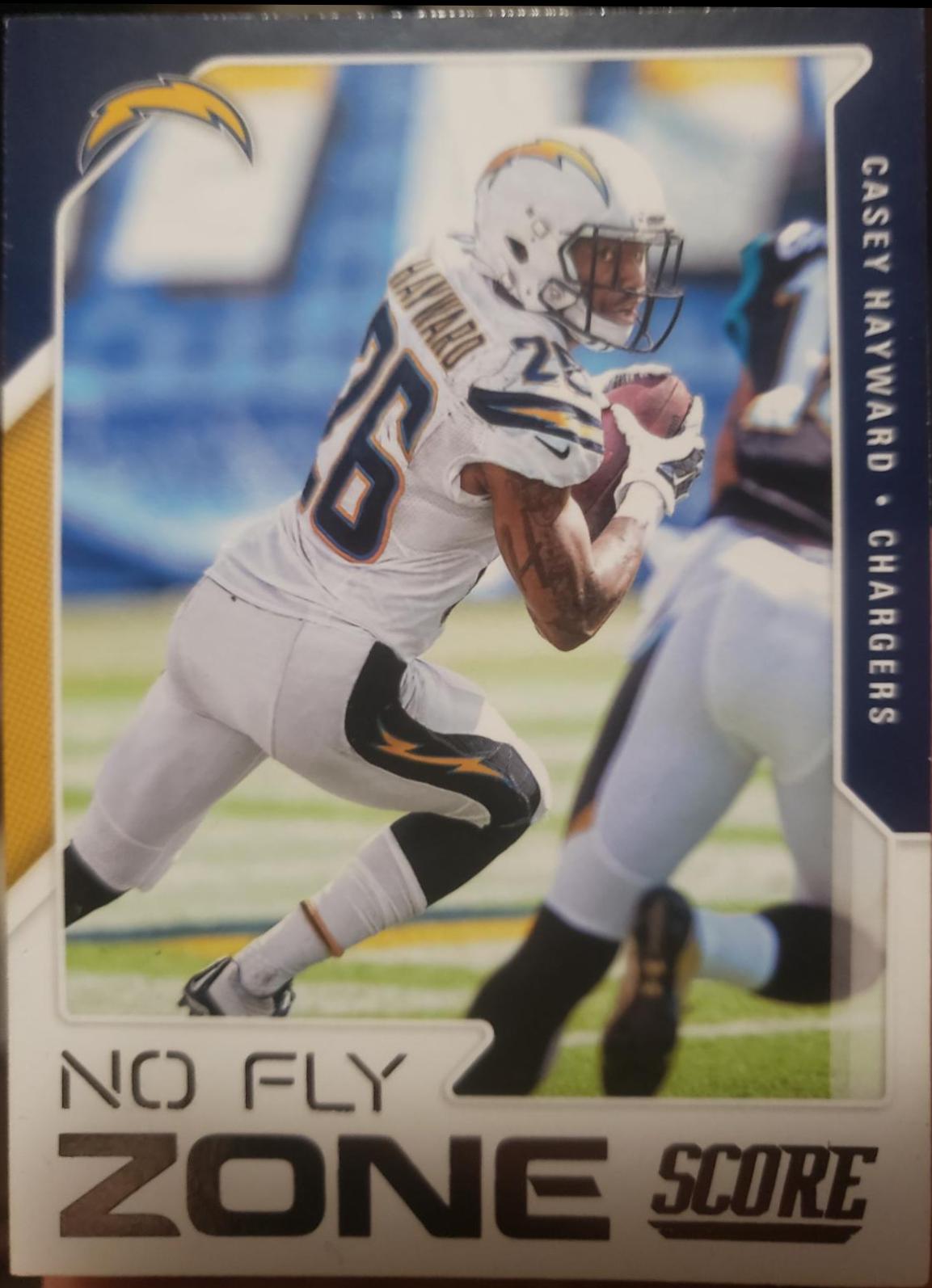 Casey Hayward #5 Football Cards 2017 Panini Score No Fly Zone