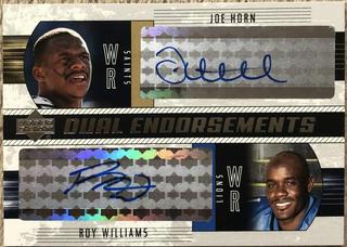 Joe Horn, Roy Williams