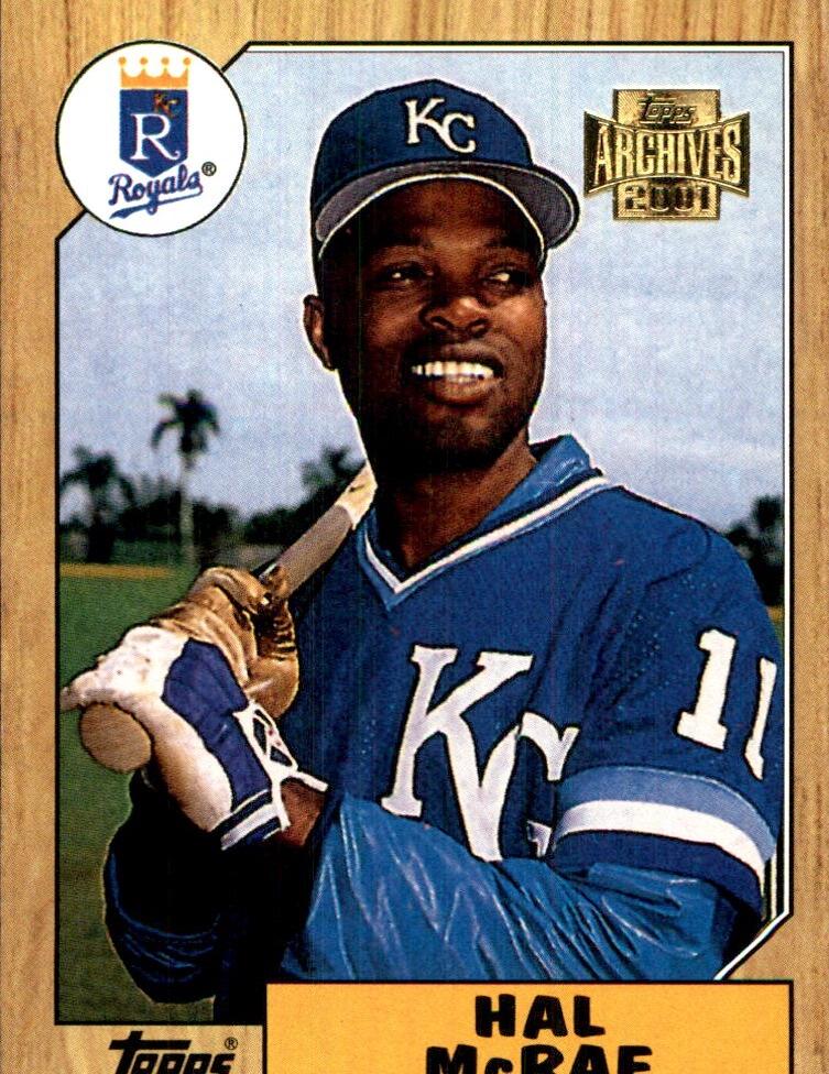 Hal McRae #174 2001 Topps Archives Baseball