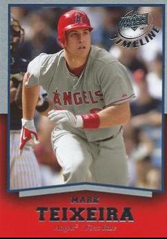 Mark Teixeira #9 Baseball Cards 2008 Upper Deck Timeline