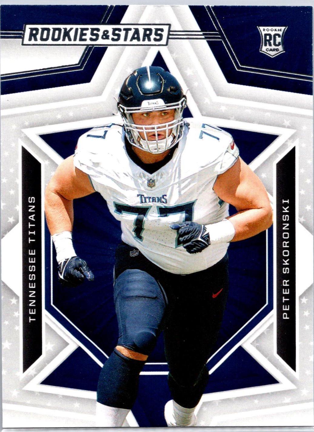 Peter Skoronski #174 Football Cards 2023 Panini Rookies & Stars