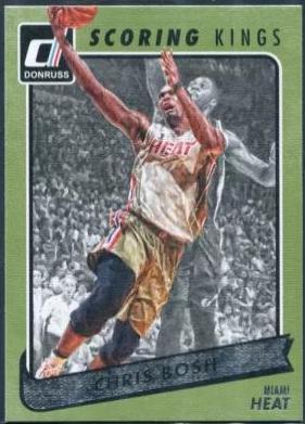 Chris Bosh #19 Basketball Cards 2015 Panini Donruss Scoring Kings