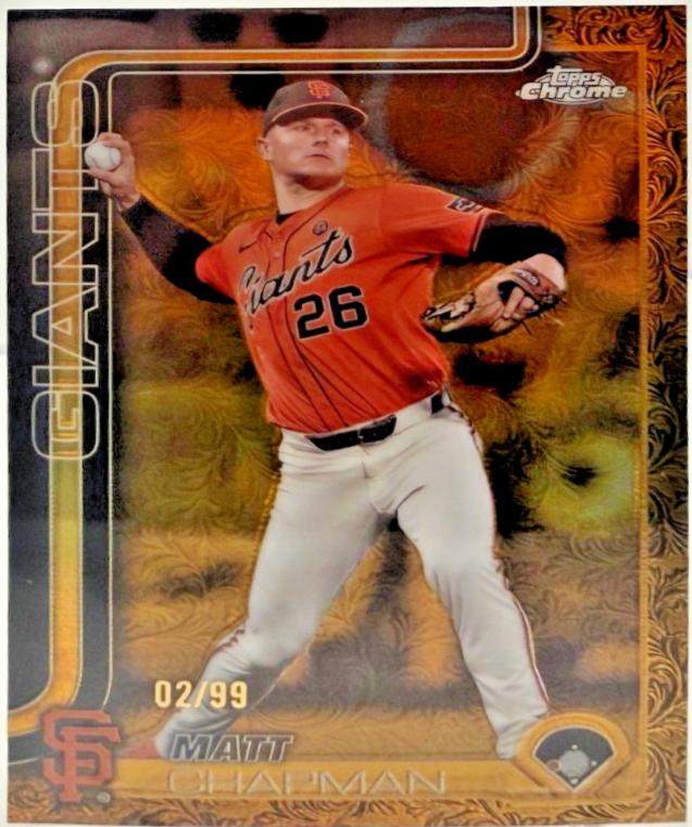 Matt Chapman #197 2025 Topps Gilded Collection Baseball