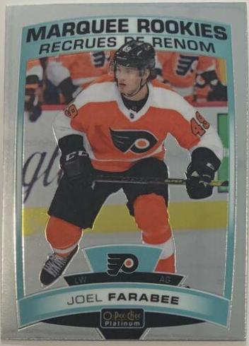 Joel Farabee #182 Hockey Cards 2019 O Pee Chee Platinum