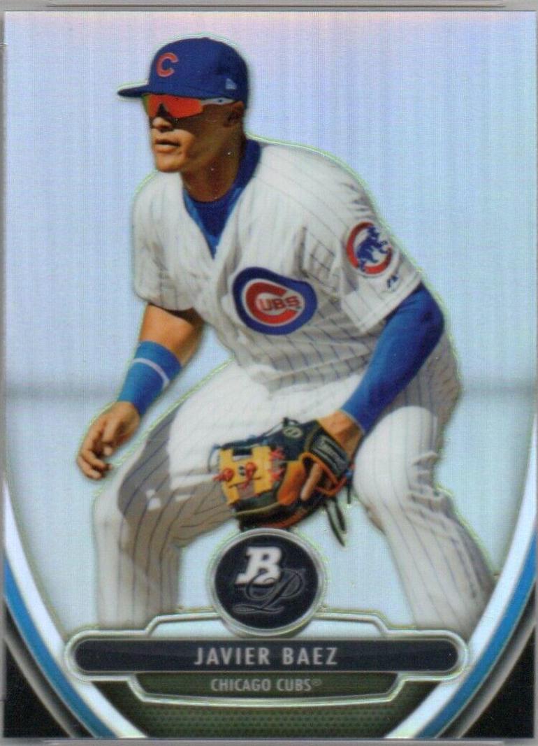 Javier Baez #10 Baseball Cards 2013 Bowman Platinum Chrome Prospects