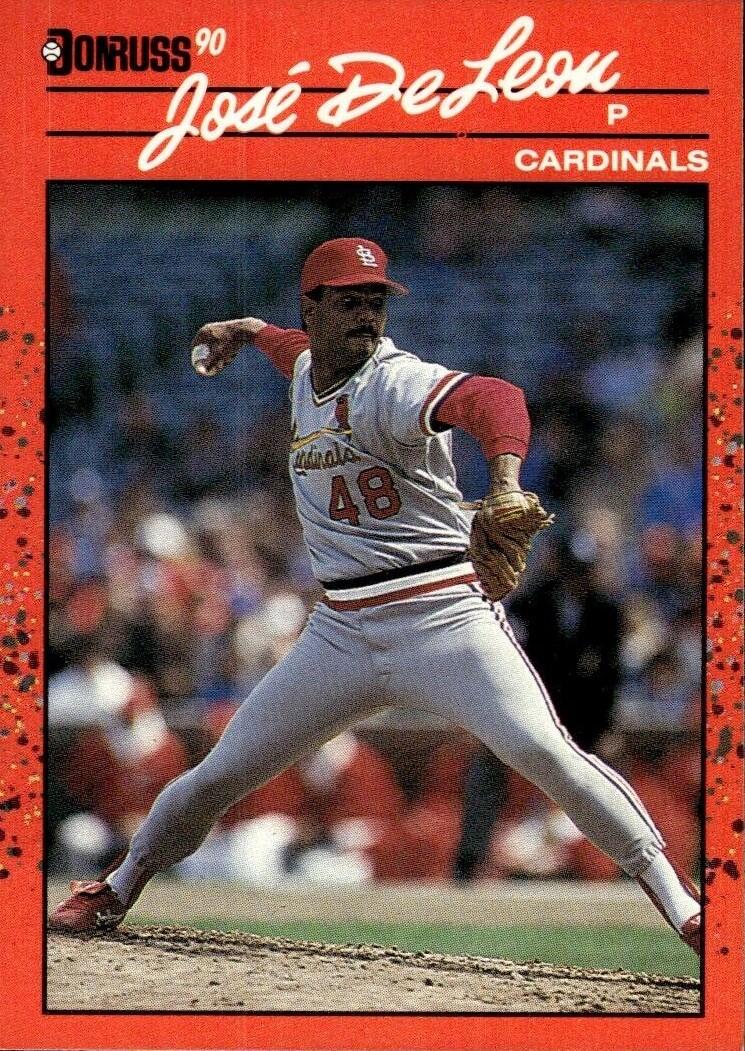 Jose DeLeon (1990 Donruss)